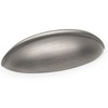 image:imageCosmas 25 Pack 1399AS Antique Silver Cabinet Hardware Bin Cup Drawer Handle Pull  212 Inch 64mm Hole Centers