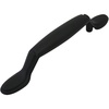image:imageCosmas 4007FB Flat Black Cabinet Hardware Handle Pull  3 Hole Centers