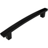 image:imageCosmas 5 Pack 5239FB Flat Black Contemporary Cabinet Hardware Handle Pull  5 Inch 128mm Hole Centers