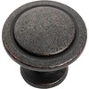 image:imageCosmas 5 Pack 5560HB Hammered Bronze Cabinet Hardware Round Knob  114 Diameter