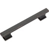 image:imageCosmas 5 Pack 7025HB Hammered Bronze Contemporary Cabinet Hardware Handle Pull  5 Inch 128mm Hole Centers