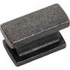 image:imageCosmas 701HB Hammered Bronze Contemporary Cabinet Hardware Knob  1716 Length