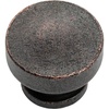 image:imageCosmas 704HB Hammered Bronze Round Contemporary Cabinet Hardware Knob  114 Diameter