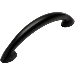 image:image25 Pack  Cosmas 32364FB Flat Black Modern Cabinet Hardware Arch Handle Pull  212 Inch 64mm Hole Centers