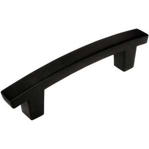image:image25 Pack  Cosmas 5236FB Flat Black Contemporary Cabinet Hardware Handle Pull  312 Inch 89mm Hole Centers