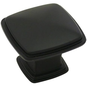 image:imageCosmas 10 Pack 4391FB Flat Black Modern Cabinet Hardware Knob  114 Inch Square25