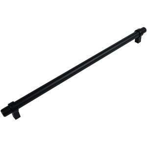 image:imageCosmas 161319FB Flat Black Cabinet Bar Handle Pull  1258 Inch 319mm Hole Centers