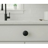 image:imageCosmas 50 Pack 9985FB Flat Black Round Cabinet Hardware Knob  118 Diameter
