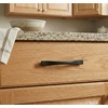 image:imageCosmas 8902FB Flat Black Cabinet Hardware Handle Pull  3 Inch 76mm Hole Centers