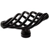 image:image10 Pack  Cosmas 9991FB Flat Black Cabinet Hardware Birdcage Knob25 Pack