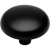image:image25 Pack  Cosmas 1701FB Flat Black Cabinet Hardware Round Knob  118 Diameter