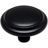 image:image50 Pack  Cosmas 799FB Flat Black Cabinet Hardware Round Knob  114 Diameter
