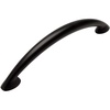 image:imageCosmas 10 Pack 32396FB Flat Black Modern Cabinet Hardware Arch Handle Pull  334 Inch 96mm Hole Centers