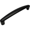 image:imageCosmas 10 Pack 4112FB Flat Black RopeScroll Cabinet Hardware Handle Pull  5 Inch 128mm Hole Centers