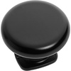 image:imageCosmas 10 Pack 4395FB Flat Black Round Solid Cabinet Hardware Knob  114 Diameter