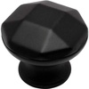 image:imageCosmas 10 Pack 4562FB Flat Black Cabinet Hardware Round Knob  114 Diameter