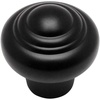 image:imageCosmas 10 Pack 4582FB Flat Black Cabinet Hardware Round Knob  1516 Diameter