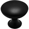 image:imageCosmas 10 Pack 5305FB Flat Black Traditional Round Solid Cabinet Hardware Knob  114 Diameter