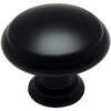 image:imageCosmas 10 Pack 5422FB Flat Black Cabinet Hardware Mushroom Knob  1316 Diameter