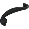 image:imageCosmas 10 Pack 774FB Flat Black Cabinet Hardware Swirl Handle Pull  3 76mm Hole Centers