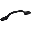 image:imageCosmas 10 Pack 9533FB Flat Black Cabinet Hardware Footed Handle Pull  3 Inch 76mm Hole Centers