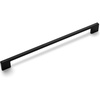 image:imageCosmas 11244224FB Flat Black Modern Cabinet Hardware Handle Pull  878 Inch 224mm Hole Centers