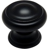 image:imageCosmas 25 Pack 3317FB Flat Black Cabinet Hardware Round Knob  1316 Diameter
