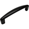 image:imageCosmas 4111FB Flat Black RopeScroll Cabinet Hardware Handle Pull  334 Inch 96mm Hole Centers