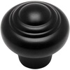 image:imageCosmas 4582FB Flat Black Cabinet Hardware Round Knob  1516 Diameter