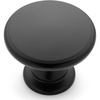 image:imageCosmas 5 Pack 13248FB Flat Black Cabinet Hardware Oversized Round Knob  134 Diameter