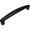 image:imageCosmas 5 Pack 4112FB Flat Black RopeScroll Cabinet Hardware Handle Pull  5 Inch 128mm Hole Centers