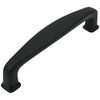 image:imageCosmas 5 Pack 4389FB Flat Black Modern Cabinet Hardware Handle Pull  3 Inch 76mm Hole Centers