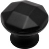 image:imageCosmas 5 Pack 4562FB Flat Black Cabinet Hardware Round Knob  114 Diameter