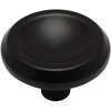 image:imageCosmas 5 Pack 4623FB Flat Black Cabinet Hardware Round Knob  118 Diameter