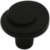 image:imageCosmas 5 Pack 775FB Flat Black Cabinet Hardware Swirl Knob  114 Diameter