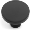 image:imageCosmas 5 Pack 8104FB Flat Black Round Solid Cabinet Hardware Knob  114 Diameter