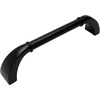 image:imageCosmas 7714128FB Flat Black Cabinet Hardware Handle Pull  5 Inch 128mm Hole Centers