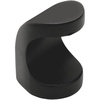 image:imageCosmas 8798FB Flat Black Contemporary Cabinet Hardware Finger Pull