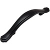 image:imageCosmas 8816FB Flat Black Cabinet Hardware Handle Pull  3 76mm Hole Centers