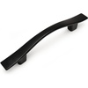 image:imageCosmas 8902FB Flat Black Cabinet Hardware Handle Pull  3 Inch 76mm Hole Centers