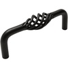 image:imageCosmas 999296FB Flat Black Birdcage Cabinet Hardware Handle Pull  334 96mm Hole Centers
