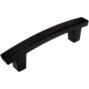 image:image25 Pack  Cosmas 5235FB Flat Black Contemporary Cabinet Hardware Handle Pull  3 Inch 76mm Hole Centers