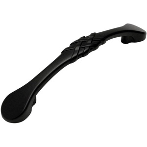 image:image25 Pack  Cosmas 7068FB Flat Black Cabinet Hardware Handle Pull  334 Inch 96mm Hole Centers