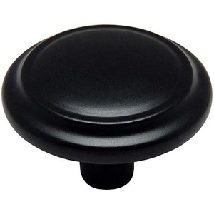 image:image50 Pack  Cosmas 799FB Flat Black Cabinet Hardware Round Knob  114 Diameter