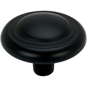 image:imageCosmas 10 Pack 2202FB Flat Black Cabinet Hardware Knob  114 Diameter