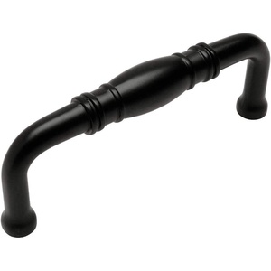 image:imageCosmas 10 Pack 4313FB Flat Black Cabinet Hardware Handle Pull  3 Inch 76mm Hole Centers10