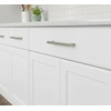 image:imageCosmas 14777128SN Satin Nickel Modern Cabinet Hardware Handle Pull  5 Inch 128mm Hole Centers
