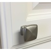 image:imageCosmas 5 Pack 4391SN Satin Nickel Modern Cabinet Hardware Knob  114 Inch Square