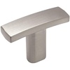 image:image10 Pack  Cosmas 2363SN Satin Nickel Subtle Arch Cabinet Hardware Handle Knob 1716 Overall Length