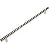 image:image10 Pack  Cosmas 305320SN Satin Nickel Cabinet Hardware Euro Style Bar Handle Pull  1258 320mm Hole Centers 15 Overall Length